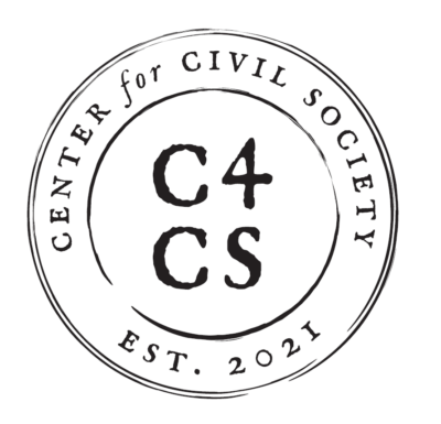 Nonprofit fundraising leader AmPhil's educational arm logo the center for civil society
